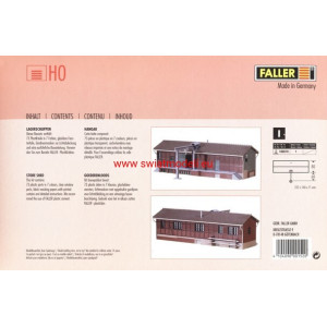Magazyn z suwnicą Faller 120152