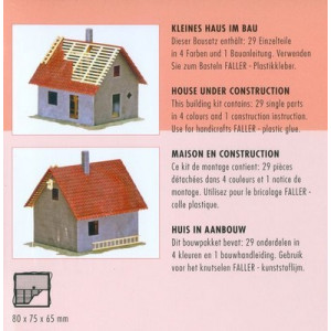 Mały dom w budowie Faller 130246