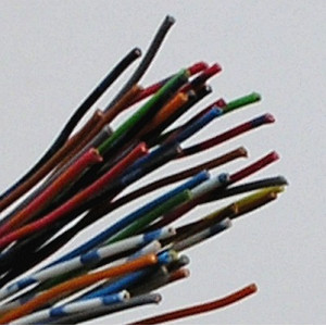 Przewód TDY 1x0.50 biały