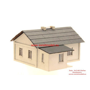 Dom wiejski kryty papą KoTeBi KTB087452 KoTeBi modele wycinane laserem - 2