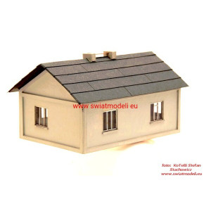 Dom wiejski kryty papą KoTeBi KTB087452 KoTeBi modele wycinane laserem - 4