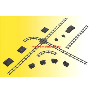 Wózki do węgla z torami Kibri 39853