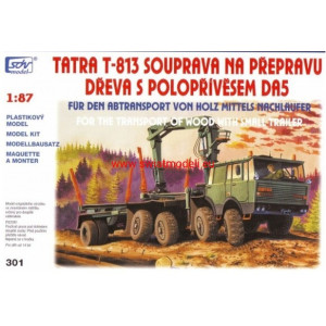 TATRA 8X8 do przewozu dłużycy SDV301 SDV MODEL - 1