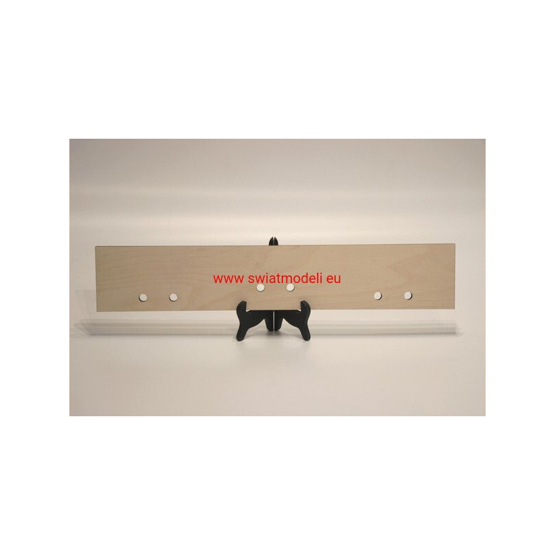 Profil czołowy dwutorowy FREMO równia stacyjna