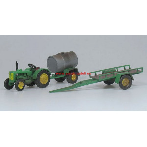 Ciągnik Zetor 50 Super z przyczepami SDV Model SDV122