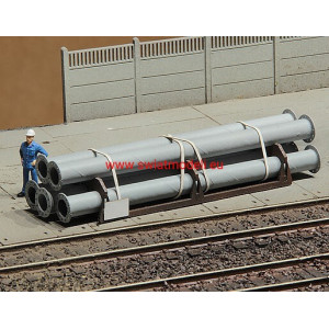 Rury z kołnierzem ładunek KoTeBi KTB087502