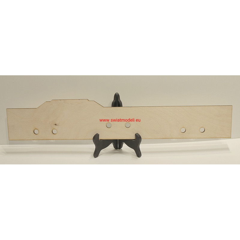 Profil czołowy dwutorowy LL550 niesymetryczny