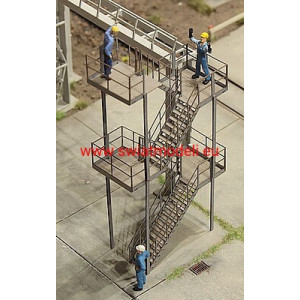 Schody przemysłowe klatka schodowa KoTeBi KTB087320