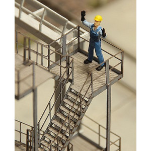 Schody przemysłowe klatka schodowa KoTeBi KTB087320