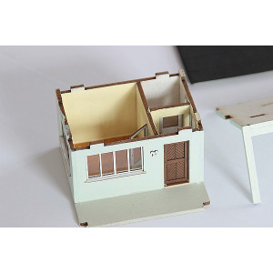 Strażnica przejazdowa KoTeBi KTB087358 KoTeBi modele wycinane laserem - 4