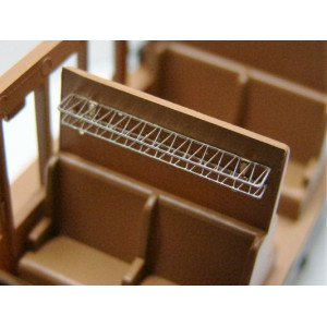 Półki na bagaże wagonów Ygrek Ostbahn Modele Kolejowe - 1