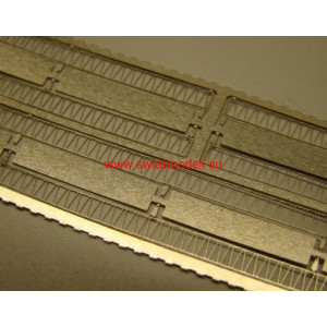 Półki na bagaże wagonów 120A AH0-50 Ostbahn Modele Kolejowe