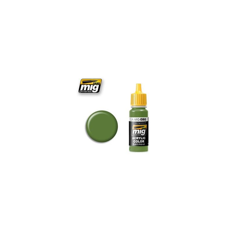 AMMO of Mig AMIG 080 BRIGHT GREEN