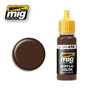 AMIG 070 MEDIUM BROWN AMMO of Mig