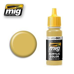 AMIG 061 WARM SAND-YELLOW AMMO of Mig