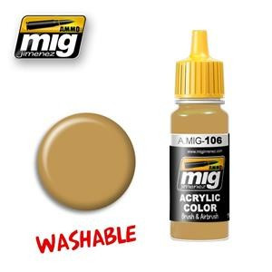 A.MIG-0106, WASHABLE, SAND, RAL 8020, AMMO of Mig