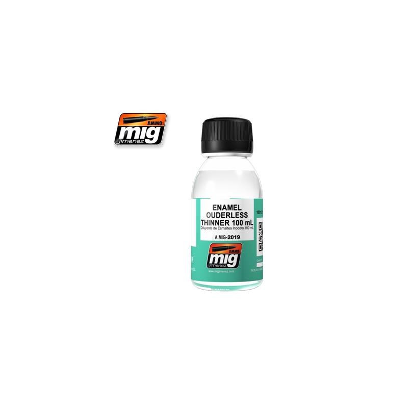 AMIG2019 ENAMEL OUDERLESS THINNER 100 ML AMMO of Mig