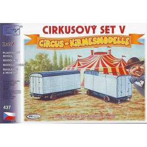 Tabor cyrkowy zestaw 5 SDV Model SDV437