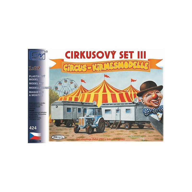 Tabor cyrkowy zestaw 3 SDV424 SDV Model SDV MODEL - 1