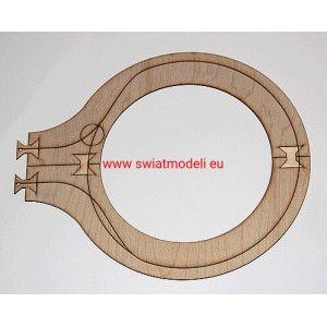 SMM pętla nawrotowa KoTeBi KTB087145 KoTeBi modele wycinane laserem - 1