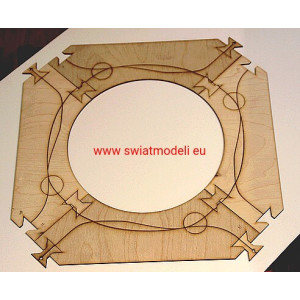 SMM rondo KoTeBi KTB087146 KoTeBi modele wycinane laserem - 1