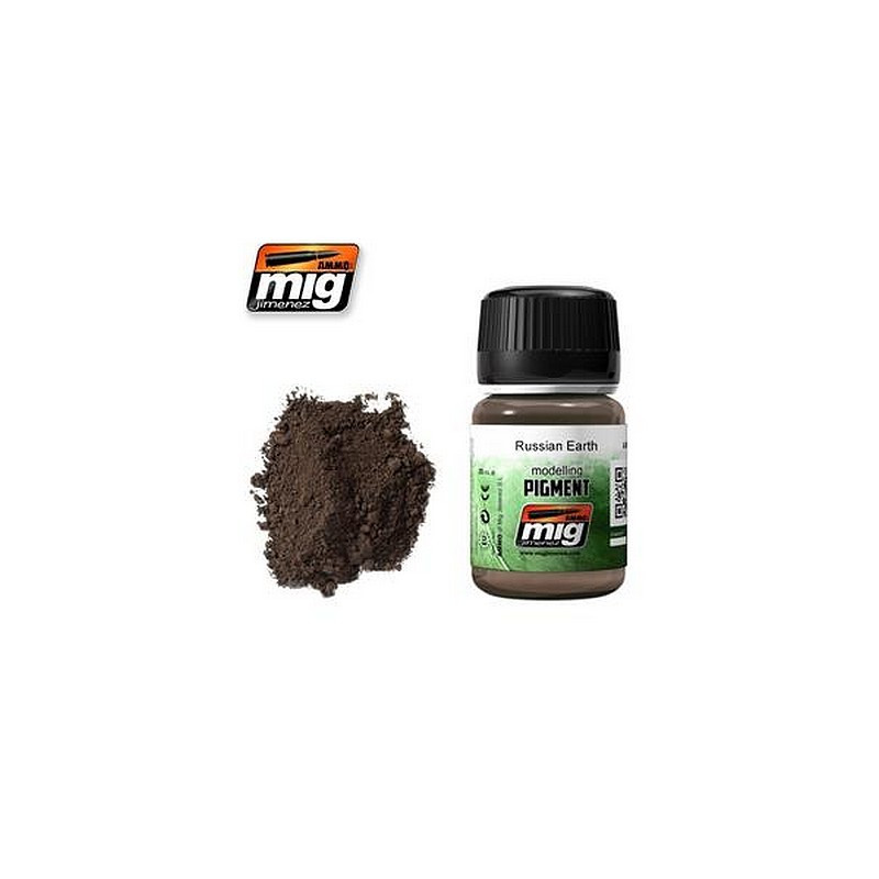 AMIG 3014 Russian Earth Pigment AMMO of Mig