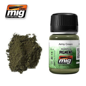 AMIG 3019 Army Green Pigment AMMO of Mig