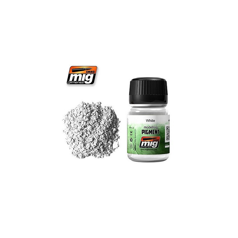 AMIG 3016 White Pigment AMMO of Mig