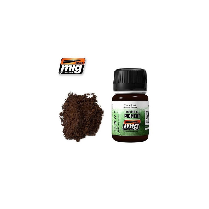 AMIG 3008 Track Rust Pigment AMMO of Mig