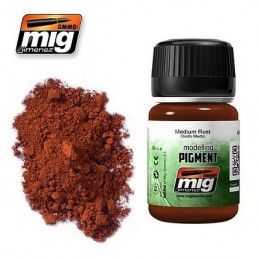 AMIG 3005 Medium Rust Pigment AMMO of Mig