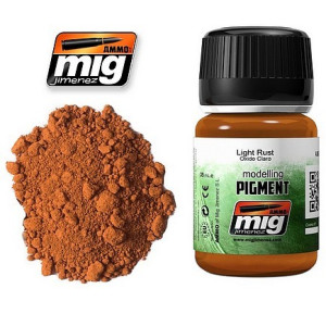 AMIG 3006 Light Rust Pigment AMMO of Mig