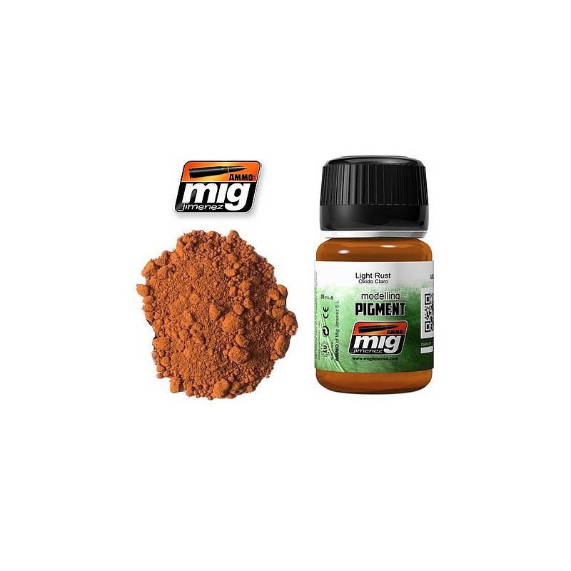 AMIG 3006 Light Rust Pigment AMMO of Mig