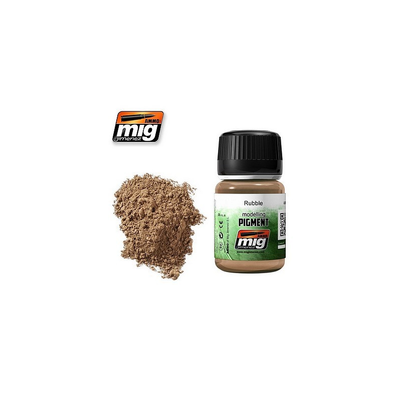 AMIG 3013 Rubble Pigment AMMO of Mig