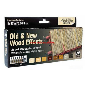 Vallejo 71187 Old & New Wood