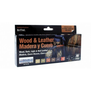 Vallejo 70182 Wood & Leather
