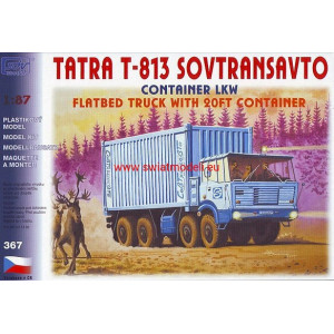 Tatra 813 8×8, kontener 20 stopowy, Sovtransavto, SDV Model, SDV367