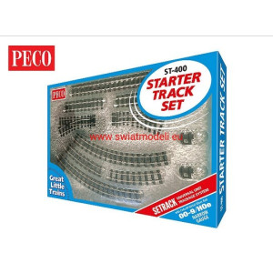 Zestaw torów H0e PECO ST400