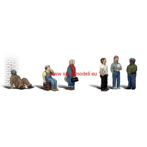 Pracownicy fabryki Woodland Scenics A1867