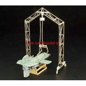 Niemiecki polowy dźwig bramowy BRENGUN BRS72006