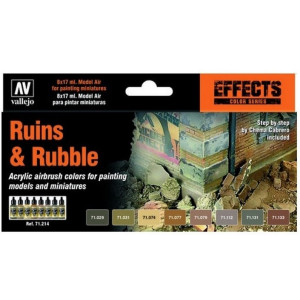 Vallejo 71214 Ruins & Rubble sets