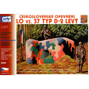 Schron bojowy (bunkier) wz.37 typ D-2 lewostronny SDV Model SDV6002