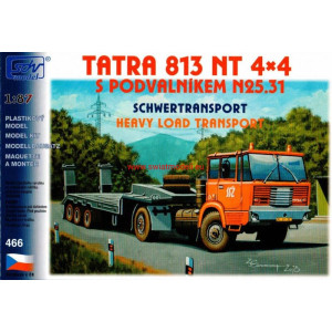 TATRA 813 4x4 NT z naczepą ZREMB N25.31 SDV Model SDV466