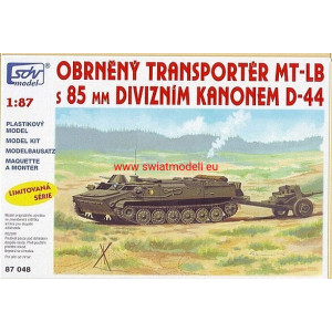 Transporter opancerzony MT-LB z działem D-44 SDV Model SDV87048