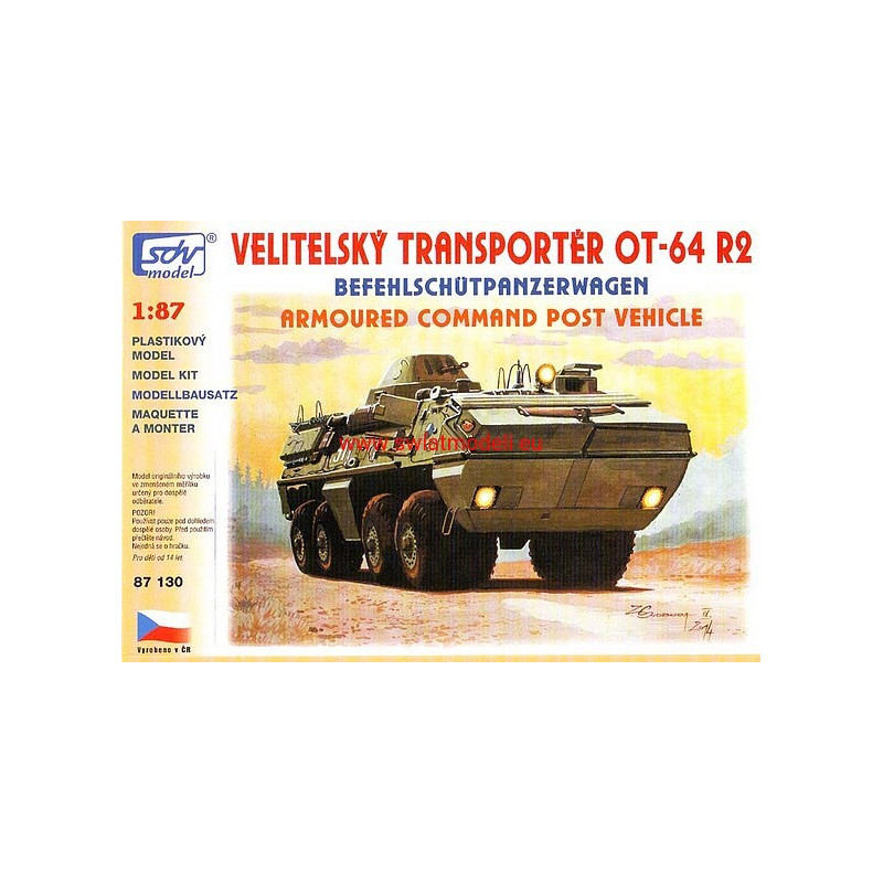 Kołowy transporter opancerzony SKOT-R2 SDV Model SDV87130