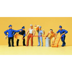 Preiser 14016, Pracownicy magazynu