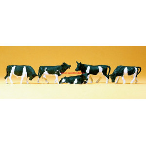 Preiser 10145, Krowy czarne łaciate