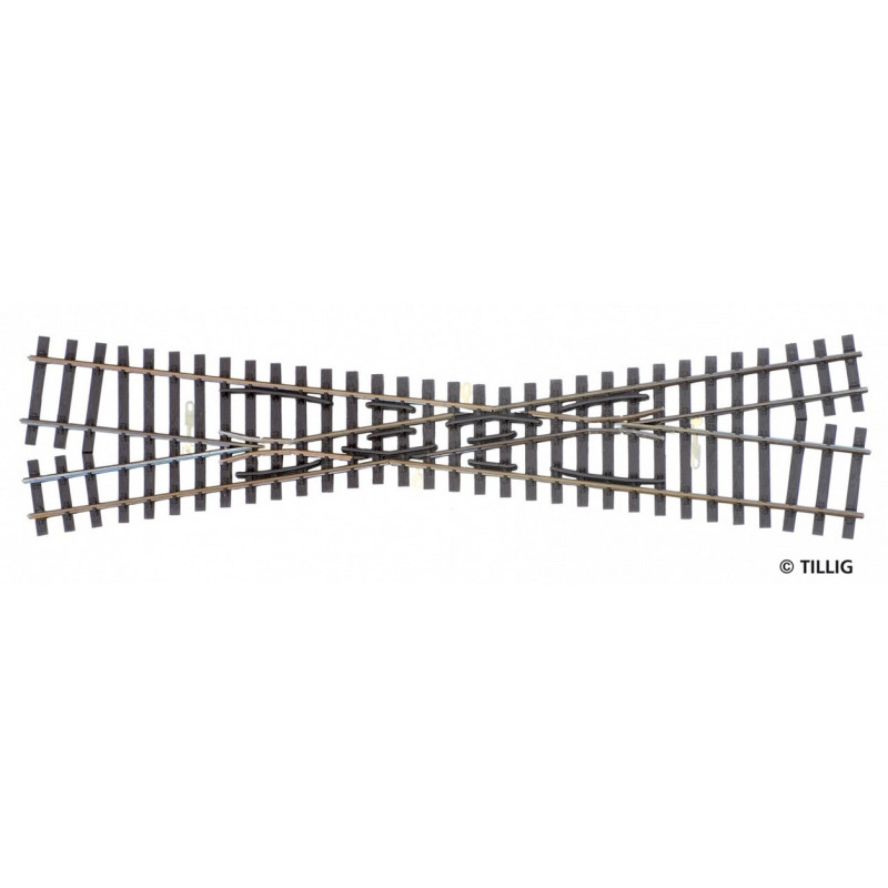 Skrzyżowanie H0 w lewo / H0e w prawo Tillig 85261