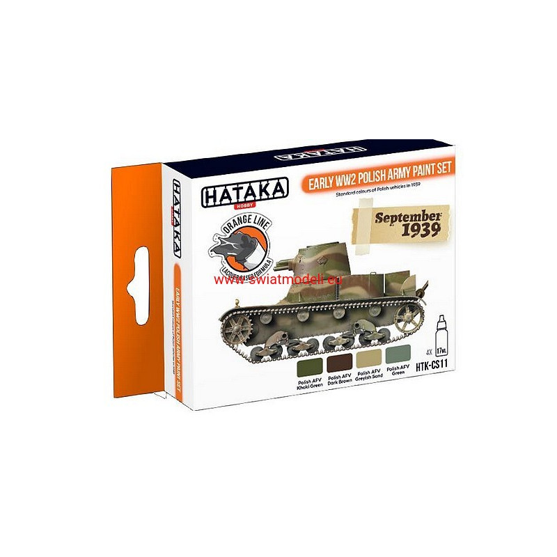 Early WW2 Polish Army Paint set