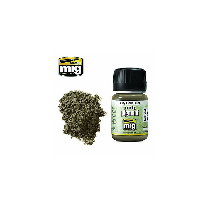 AMIG 3028 City Dark Dust Pigment AMMO of Mig