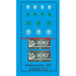 GS kalkomania KoTeBi KTB087723